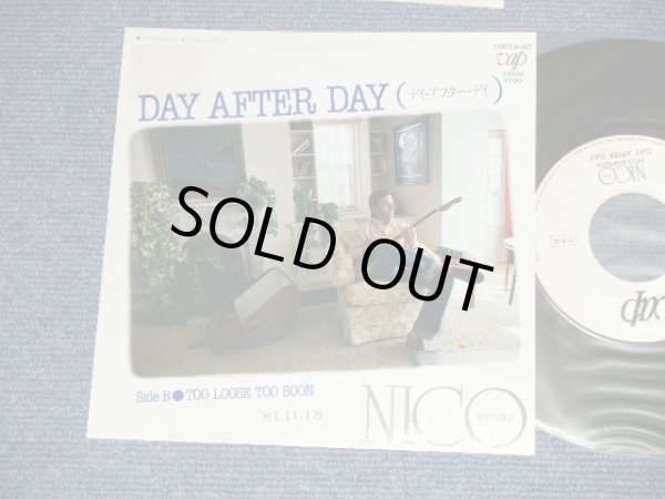 Photo1: NICO RAMSDEN - DAY AFTER DAY : TOO LOOSE TOO SOON  (Ex+++/MINT-  WOFC) / 1981 JAPAN ORIGINAL "WHITE LABEL PROMO" Used 7"45 Single