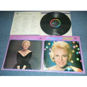 Photo: PEGGY LEE -  DELUXE (MINT-/MINT-) / Late 1960's Japan Only  Used  LP