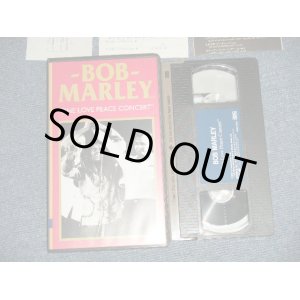 Photo: BOB MARLEY - ONE LOVE PEACE CONCERT (Ex+/MINT)  /   JAPAN  Used  VIDEO 