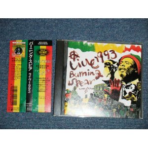 Photo: BURNING SPEAR  バーニング・スピア - LIVE 1993   (MINT-/MINT)  / 1994  JAPAN ORIGINAL Used  CD  with OBI 
