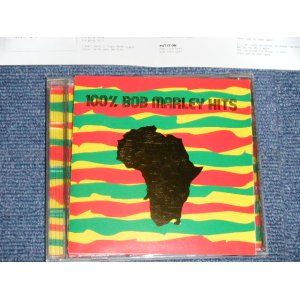 Photo: BOB MARLEY ボブ・マーリー - 100% BOB MARLEY HITS  (MINT-/MINT)  / 1995 JAPAN ORIGINAL  Used CD 