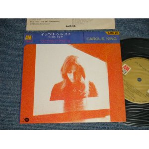 Photo: CAROLE KING キャロル・キング - IT'S TOO LATEイッツ・トゥ・レイト (Ex+++/MINT-)  / 1971 JAPAN ORIGINAL Used 7" 33 rpm EP 