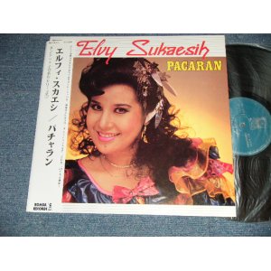 Photo: ELVY SUKASIH エルフィ・スカシエ - PACARAN パチェラン (MINT/MINT) / 1982 MALAYSIA PRESS + 1986 JAPAN Obi Liner Used LP  