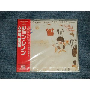 Photo: JOHN LENNON ジョン・レノン  - WALLS AND BRIDGES 心の壁、愛の端 (SEALED)   / 1989 JAPAN ORIGINAL 2nd Press "ERASE PRICE MARK by BLACK" "Brand New Sealed" CD with "RED OBI" 