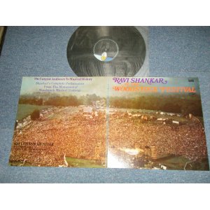 Photo: RAVI SHANKAR ラヴィ・シャンカール - At The Woodstock Festival ウッドストック音楽祭のラヴィ・シャンカール (Ex++/MINT) / 1970 JAPAN  ORIGINAL Used LP