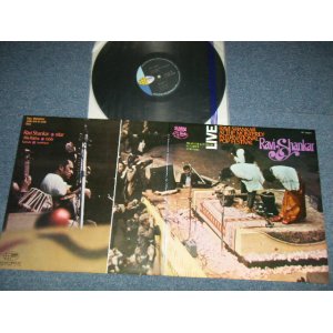 Photo: RAVI SHANKAR ラヴィ・シャンカール - AT THE MONTEREY INTERNATIONAL POP FESTIVAL モントルーのラヴィ・シャンカール (Ex++/MINT) / 1967 JAPAN  ORIGINAL Used LP