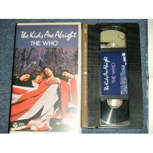 Photo: The WHO  ザ・フー  - The KIDS ARE ALRIGHT  キッズ・アー・オールライト  ( MINT-/MINT)  / 1985 JAPAN ORIGINAL Used  VIDEO [VHS]