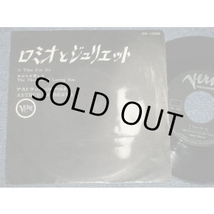 Photo: ASTRUD GILBERTO アストラッド・ジルベルト - A) A TIME FOR US ロミオとジュリエットB) THE THOUGHT OF LOVING YOU あなたを愛して (Ex++/Ex+++)   / 1969 JAPAN ORIGINAL Used 7" 45 rpm Single