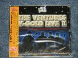 Photo: THE VENTURES ベンチャーズ -  V-GOLD LIVE ! II    (SEALED) / 2001 JAPAN ORIGINAL "BRAND NEW SEALED" CD with OBI