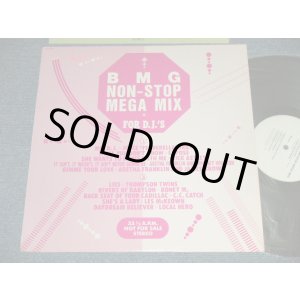 Photo: v.a. (JOYCE "FENDERELLA" IRBY, EXPOSE, RICK ASTLEY, ARETHA FRANKLIN, THOMPSON TWINS, MONEY M., C. C. CATCH, LES McKEOWN, LOCAL HERO) - BMG NON-STOP MEGA MIX:ARTIST INFORMATION FOR D.J.'S (Ex++/MINT- WOBC, WOL) / 1989 JAPAN ORIGINAL "PROMO ONLY " Used LP