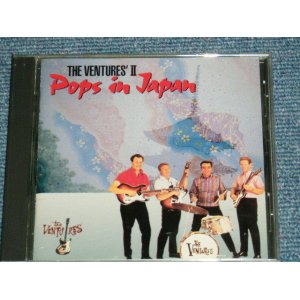 Photo: THE VENTURES ベンチャーズ - THE VENTURES' II / POPS IN JAPAN  ポップス・イン・ジャパン (MINT-/MINT) / 1994 JAPAN ORIGINAL "CD CLUB Release" Used CD  