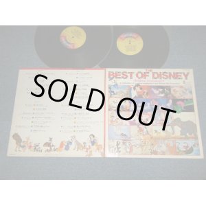 Photo: Soundtrack V.A. Various WALT DISNEY - The Best Of Disney Original Soundtrack A Collection Of Musical Highlights From Disney Film Favorites (Ex++/MINT-) / 1981 Japan ORIGINAL Used  2-LP  
