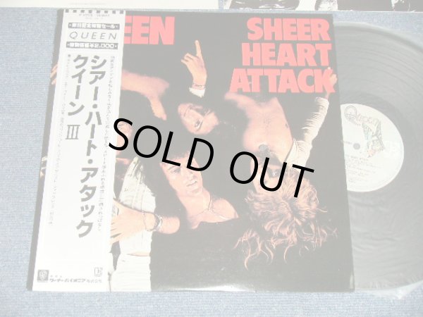 Photo1: QUEEN クイーン - SHEER HEART ATTACK (MINT-/MINT) / 1981 JAPAN REISSUE  Used LP with OBI 