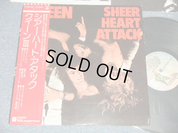 Photo1: QUEEN クイーン - SHEER HEART ATTACK (Ex+++/MINT-) /1974 JAPAN ORIGINAL Used LP with OBI 