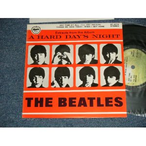 Photo: The The BEATLES ビートルズ - A HARD DAY'S NIGHT Extracts from the Album (MINT-/MINT-) / 1970's ¥700 EMI Mark JAPAN Used 7" 33rpm EP