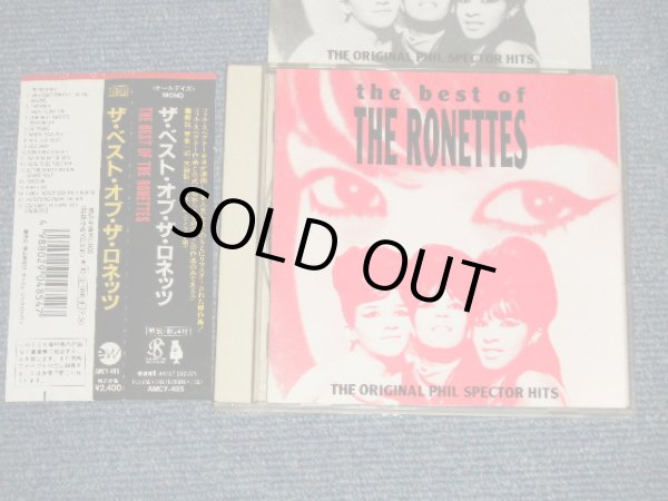 Photo1: THE RONETTES ロネッツ - THE BEST OF (MINT-/MINT) / 1992 JAPAN ORIGINAL 1st Issued Version Used CD with Obi 