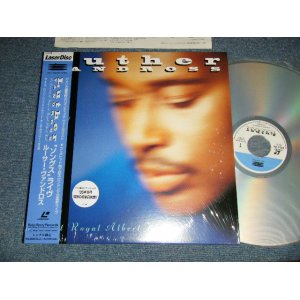 Photo: LUTHER VANDROSS ルーサー・ヴァンドロス  - The EVENING OF SONGS AT ROYAL ALBERT HALL ”ソングス”ライヴ (MINT/MINT) / 1994 JAPAN 'NTSC' SYSTEM used LaserDisc  with OBI 