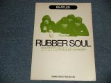 Photo: The BEATLES-ビートルズ -  RUBBER SOUL ラバー・ソウル (SHEET MUSIC BOOK) (Ex++ WO)/ 1973 Japan Used BOOK