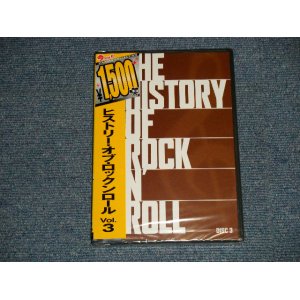 Photo: V.A. VARIOUS Omnibus - THE HISTORY OF ROCK 'N' ROLL VOL.3 ヒストリー・オブ・ロックンロール Vol.3  (SEALED) / 2009 JAPAN Brand New SEALED  DVD