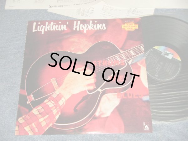 Photo1: LIGHTNIN' HOPKINS ライトニン・ホプキンス - STRUMS THE BLUES イン・ザ・ビギニング (MINT-/MINT/ 1975 Japan MONO Used LP 