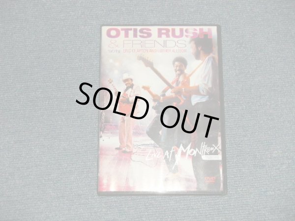 Photo1: OTIS RUSH オーティス・ラッシュ&フレンズ (Featring ERIC CLAPTON & LUTHER ALLISON )  -  LIVE AT MONTREUXライヴ・アット・モントルー 1986 (MINT-/MINT) / JAPAN ORIGINAL Used  DVD