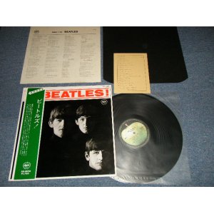 Photo: THE BEATLES ビートルズ - MEET THE BEATLES ビートルズ ! ( ¥1,700 Mark) (MINT-/MINT-) / JAPAN "SOFT COVER" Used LP with OBI & SONG LIST SHEET