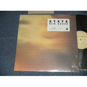 Photo: NEW ORDER ニュー・オーダー - STATE OF THE NATION (MINT-/MINT) /1986 JAPAN ORIGINAL Used 12" With SHRINK WRAP + TITLE STICKER 