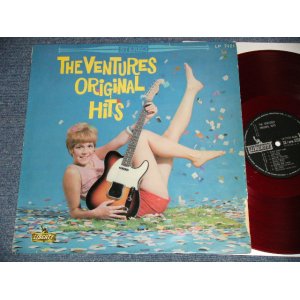 Photo: THE VENTURES ベンチャーズ - ORIGINAL HITS オリジナル・ヒッツ (VG++/VG+++l) / 1964 JAPAN ORIGINAL "RED WAX Vinyl" used LP