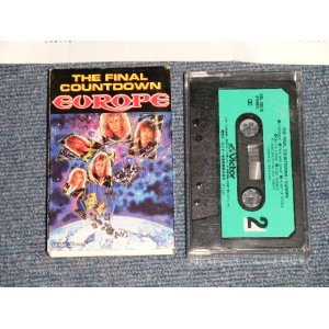 Photo: EUROPE ヨーロッパ - THE FINAL COUNT DOWN ファイナル・カウント・ダウン (Ex+/MINT) / 1986 JAPAN ORIGINAL Used MUSIC CASSETTE TAPE 