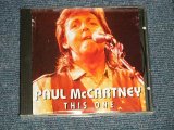 Photo: PAUL McCARTNEY (of THE BEATLES) - THIS ONE: LIVE At The BEACON THEATRE, NEW YORK CITY MARCH 14, 1990 (VG+++/MINT) / 1994 ITALY ORIGINAL COLLECTOR'S (BOOT) Used Press CD