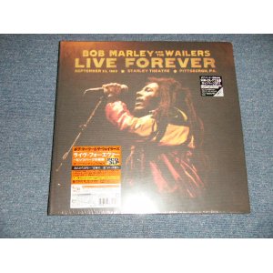 Photo: BOB MARLEY ボブ・マーリー - LIVE FOREVER : SEPTEMBER 23, 1980 ライヴ・フォーエヴァー・フォーエヴァー〜ピッツ・バーグの軌跡 (SEALED)  / 2011 JAPAN ORIGINAL "BRAND NEW SEALED"  2CD+3LP's BOX set 