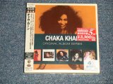 Photo: CHAKA KHAN チャカ・カーン - ORIGINAL ALBUM SERIESファイヴ・オリジナル・アルバムズ 限定版 (SEALED) / 1999 JAPAN ORIGINAL "Mini-LP Paper Sleeve" "Brand New Sealed" 5-CD's SET with OBI