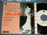 Photo: LAURA BRANIGAN ローラ・ブラニガン - A) POWER OF LOVE パワー・オブ・ラヴ  B) SPIRIT OF LOVE スピリット・オブ・ラヴ (Ex/MINT- SPLIT) / 1987 JAPAN ORIGINAL "WHITE LABEL PROMO" Used 7"45 rpm Single 