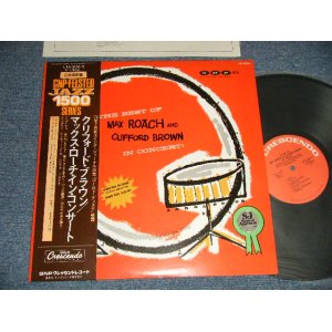 Photo: MAX ROACH and CLIFFORD BROWN マックス・ローチ & クリフォード・ブラウン  - THE BEST OF MAX ROACH and CLIFFORD BROWN IN CONCERT クリフォード・ブラウン/マックス・ローチ・イン・コンサート (MINT-/MINT) / 1976 JAPAN  REISSUE Used LP With OBI 