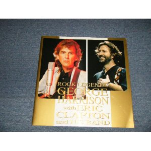 Photo: GEORGE HARRISON & ERIC CLAPTON ジョージ・ハリスン＆エリック・クラプトン - ROCK LEGEND (JAPAN TOUR) (MINT-) / 1991 JAPAN ORIGINAL TOUR BOOK 