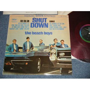 Photo: THE BEACH BOYS ビーチ・ボーイズ - SHUT DOWN (MINT-, Ex++/MINT-) / 964 JAPAN ORIGINAL "RED WAX VINYL" Used LP 
