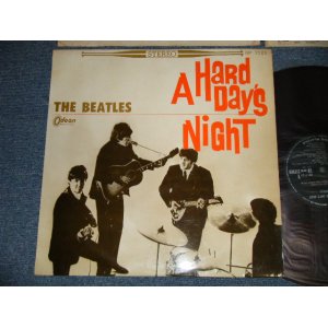 Photo: 	THE BEATLES ザ・ビートルズ - A HARD DAYS NIGHTビートルズがやって来る ヤア！ヤア！ヤア！ (¥1,800 Mark) (Ex+++, Ex++/Ex+++, Ex+) / 1964 JAPAN ORIGINAL 1st PRESS "RED WAX Vinyl" Used LP 