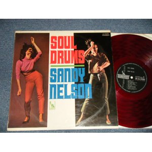 Photo: SANDY NELSON サンディ・ネルソン - SOUL DRUM ソウル・ドラムの王者 (Ex++/Ex++ Looks:MINT-) / 1968 JAPAN ORIGINAL "RED WAX VINYL" Used LP 