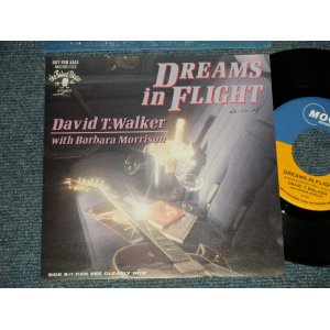 Photo: ディヴィっド・Ｔ・ウォーカー DAVID T WALKER - BARBARA MORRISON - A) DREAMS IN FLIGHT B) I CAN SEE CLEARLY NOW (Ex+++/MINT- SWOFC) / 1987 JAPAN ORIGINAL "PROMO ONLY" Used 7"45's Single 
