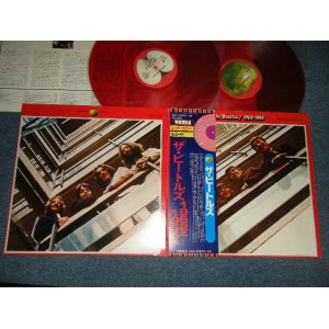 Photo: THE BEATLES ビートルズ - 1962-1966 (Ex+++/MINT-) / 1978 JAPAN Limited "RED WAX Vinyl" Used 2-LP with OBI 