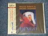 Photo: MILES DAVIS $ MICHEL LEGRAND マイルス・デイビス デイヴィス & ミッシェル・ルグラン- DINGO (SEALED) / 1991 JAPAN "PROMO" "BRAND NEW SEALED" CD With OBI