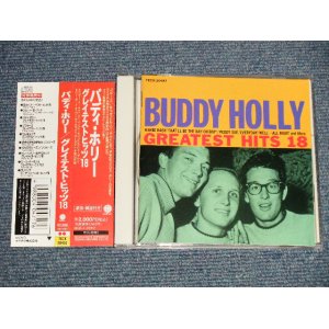 Photo: BUDDY HOLLY バディ・ホリー  - GREATEST HITS 18 (MINT/MINT) /  1993 JAPAN Used CD With OBI 