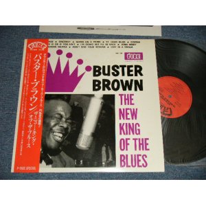 Photo: BUSTER BROWN バスター・ブラウン - THE NEW KING OF THE BLUES ザ・ニュー・キング・オブ・ザ・ブルース (MINT/MINT) / 1984 Version JAPAN Used LP with OBI