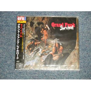 Photo: GRAND FUNK RAILROAD GFR グランド・ファンク・レイルロード - SURVIAL (SEALED) / 2002 JAPAN ORIGINAL "BRAND NEW SEALED"  CD With OBI