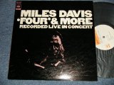 Photo: MILES DAVIS マイルス・デイビス -  'FOUR' & MORE : RECORDED LIVE IN CONCERT フォア・アンド・モア (Ex+++/MINT-) / 1969 Japan Used LP 