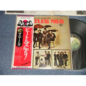 Photo: THE BEATLES ザ・ビートルズ - ビートルズ No.5!  THE BEATLES No.5! (¥2,300 Mark) (Ex++/MINT- EDSP) / 1976 Version JAPAN REISSUE Used LP with OBI