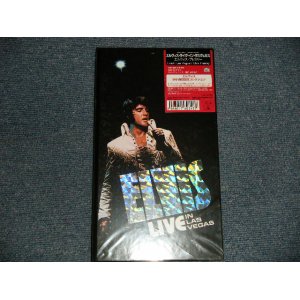 Photo: ELVIS PRESLEY エルヴィス・プレスリー - ELVIS LIVE IN LAS VEGAS エルヴィス・ライヴ・イン・ラスヴェガス (SEALED) / 2001 JAPAN OBI Liner +US Press 輸入盤国内仕様 "BRAND NEW SEALED" 4-CD's Box Set  