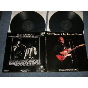 Photo: MUDDY WATERS & The ROLLING STONES マディ・ウォーターズ＆ローリング・ストーンズ - SWEET HOME CHICAGO (MINT-/MINT-) / 1992 BOOT/COLLECTOR'S Used 2LP 