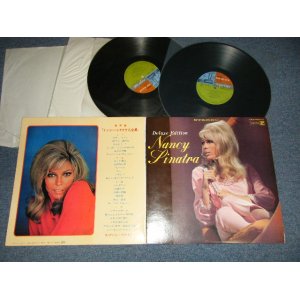 Photo: NANCY SINATRA ナンシー・シナトラ - 大全集 DELUXE EDITION (Ex+++/MINT-P) / 1968 JAPAN ORIGINAL Used 2-LP 