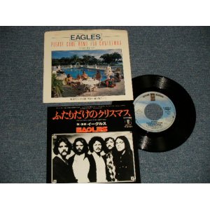 Photo: EAGLES イーグルス - A)PLEASE COME HOME FOR CHRISTMAS 二人だけのクリスマス  B) FUNKY NEW YEARファンキー・ニュー・イヤー (MINT-/MINT-) / 1978 US AMERICA WAX +JAPAN JACKET 輸入盤国内仕様 Used 7"45  